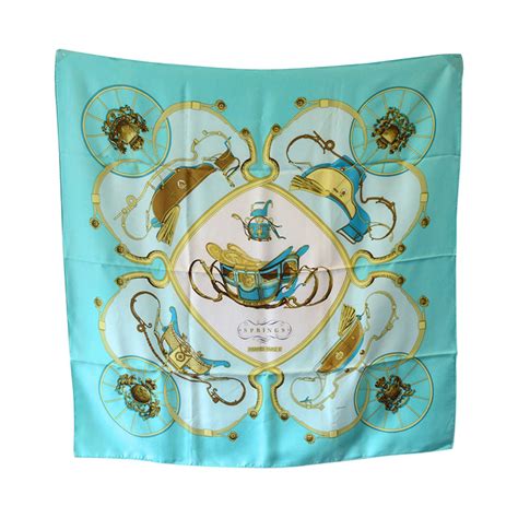 hermes teal scarf|Hermes scarf.